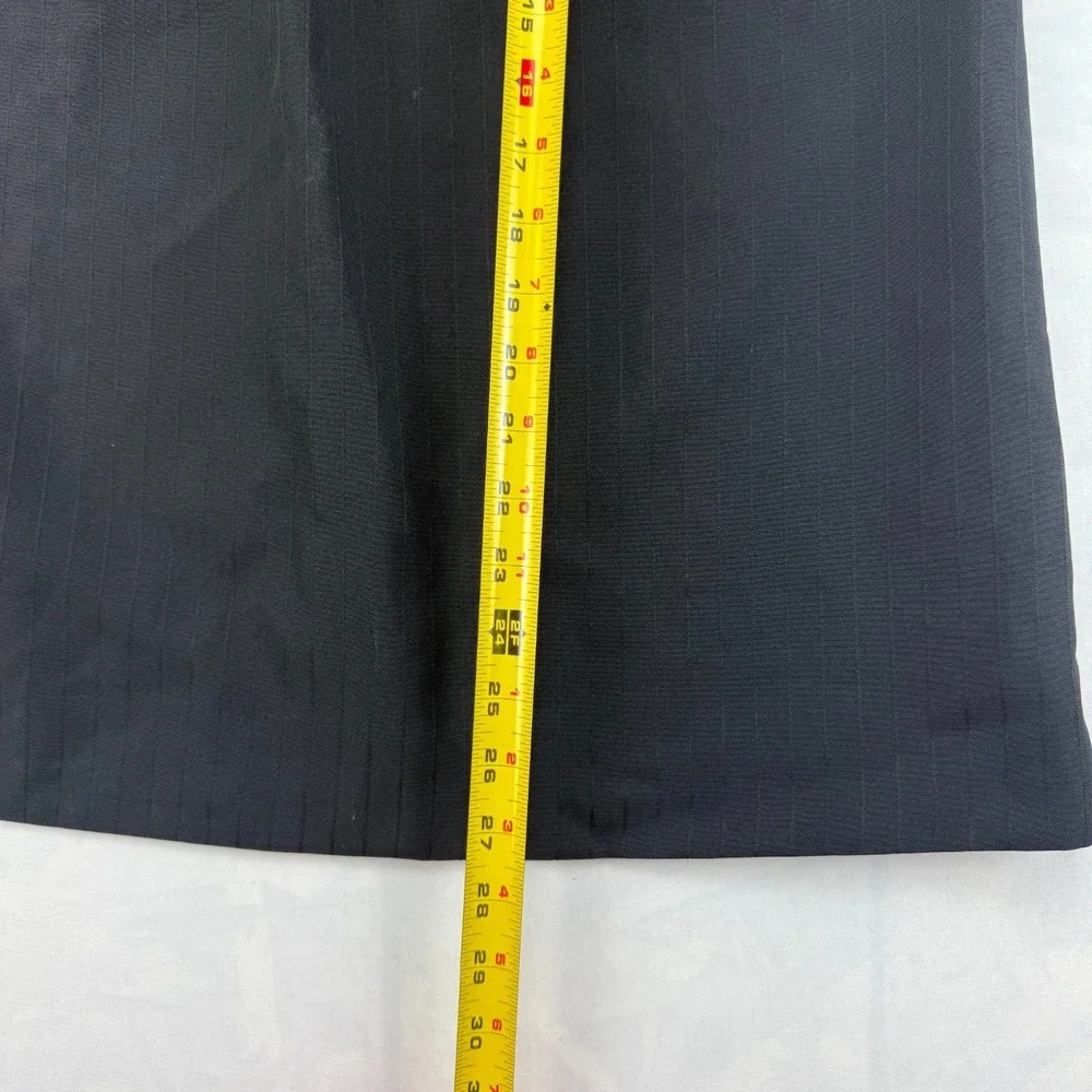 Vtg International Ladies' Garment Workers' Union Pleat Skirt Womens 13 Black USA